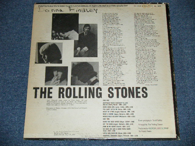 画像: ROLLING STONES - THE ROLLING STONES,NOW !( Matrix Number : TYPING STYLE : A) LL 3420A-1A / B) LL 3420B-1A )(Ex/Ex++  )    / 1968 Version?  US AMERICA ORIGINAL "RED LABEL with  BOXED LONDON Label" MONO Used LP 