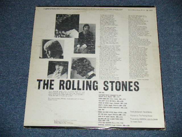 画像: ROLLING STONES - THE ROLLING STONES,NOW !( Matrix Number : HAND WRITING STYLE  A)  ARL-6691 -1A/ B)  ARL-6692 -1A )(Ex+/Ex++ Looks:Ex+  )    / 1966 Version?  US AMERICA ORIGINAL "RED LABEL with  BOXED LONDON Label" MONO Used LP 