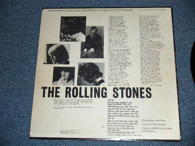 画像: ROLLING STONES - THE ROLLING STONES,NOW !( Matrix Number : HAND WRITING STYLE  A)  ARL-6691 -1D △7763/ B)  ARL-6692 -1B   △7763X )(Ex-/Ex++ Big WARP  )    / 1966 Version?  US AMERICA ORIGINAL "RED LABEL with  BOXED LONDON Label" MONO Used LP 