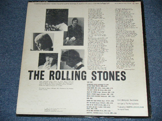 画像: ROLLING STONES - THE ROLLING STONES,NOW !( Matrix Number : HAND WRITING STYLE  A)  ARL-6691 -1B / B)  ARL-6692 -1B  )(Ex+/Ex++)    / 1964 US AMERICA ORIGINAL "MAROON LABEL with UNBOXED LONDON Label" MONO Used LP 