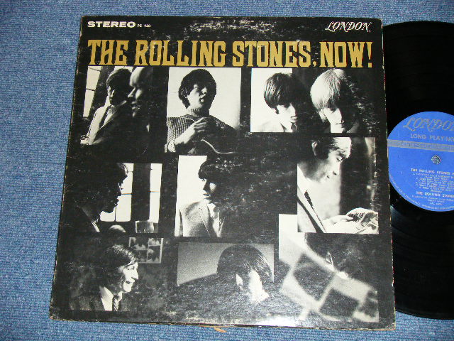 画像1: ROLLING STONES - THE ROLLING STONES,NOW !( Matrix Number : A)  ZAL-6691 -4 △7764/ B)  ZAL-6692 -4   △7764x )(VG+++/Ex+ B-6 Poor JUMP)  / 1965  US AMERICA ORIGINAL 1st Press "BLUE LABEL with  UNBOXED LONDON Label" STEREO  Used LP 