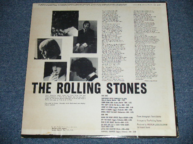 画像: ROLLING STONES - THE ROLLING STONES,NOW !( Matrix Number : HAND WRITING STYLE  A)  ARL-6691 -1D △7763/ B)  ARL-6692 -1B   △7763X )(Ex++/Ex  Looks:Ex-)    / 1964 US AMERICA ORIGINAL "MAROON LABEL with UNBOXED LONDON Label" MONO Used LP 