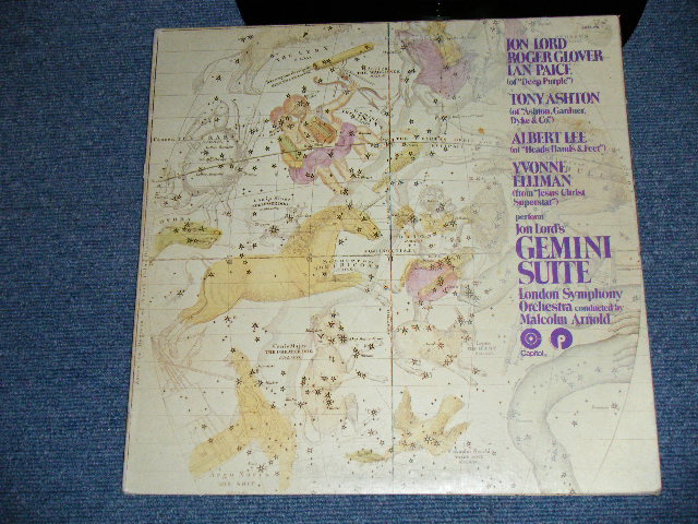 画像: JON LORD,ROGER GROVER,IAN PAICE ( of DEEP PURPLE) - GEMINI SUITE   (Ex+++/Ex+++ ) / 1970's US AMERICA ORIGINAL Used LP