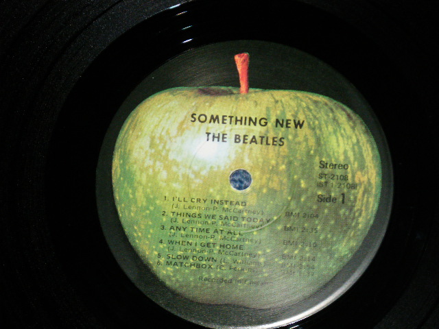 The BEATLES - SOMETHING NEW ( Matrix # A) ST-1-2108-R13 /B) ST-2