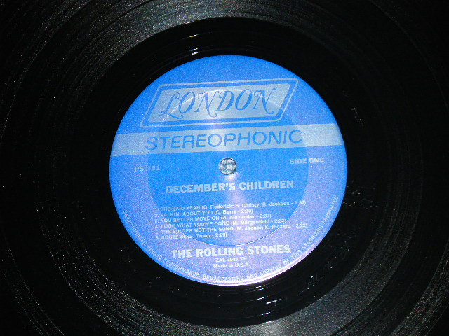 画像: ROLLING STONES -  DECEMBER'S CHILDREN  ( Ex+/MINT-) (Matrix# A) ZAL-7031-9 / B) ZAL-7032-9 )  / 1972 VERSION? US AMERICA  "Boxed 'LONDON' Label"  STEREO Used LP