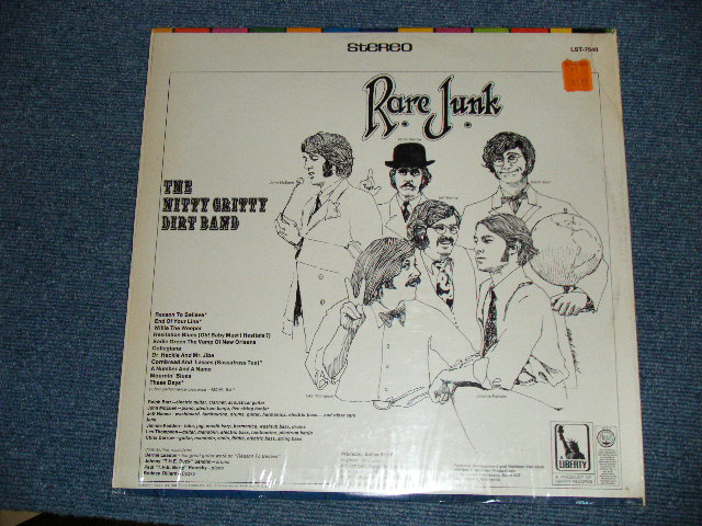 画像: THE NITTY GRITTY DIRT BAND - RARE JUNK (MINT-/Ex+++ Looks:MINT- )   / 1968 US AMERICA ORIGINAL STEREO  Used  LP 