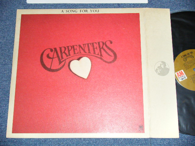 画像1: CARPENTERS - A SONG FOR YOU (Matrix #A) SP-3531-M6 MR REPL △17176   B)SP-3531-M2 MR REPL △17176-x) "MR/MONARCH Press in CA" (Ex+/Ex+++) With ORIGINAL INNER SLEEVE  /  1972 US AMERICA 2nd Press "Large TITLE Logo" "BROWN LABEL"  Used  LP 