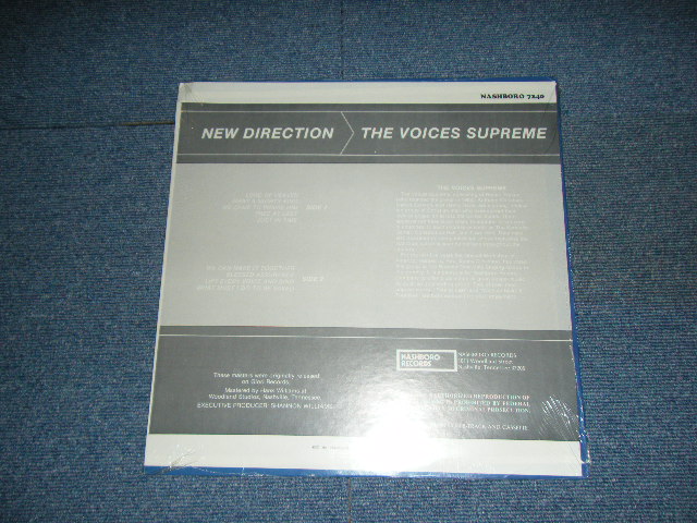 画像: THE VOICES SUPREME - NEW DIRECTION(SEALED)  /  / 1981 US   US AMERICA ORIGINAL "Brand New SEALED"  LP  