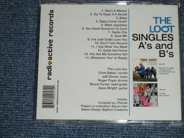 画像: The LOOT - SINGLES A's AND B's (MINT/MINT) / 2004 EURPOE ORIGINAL  Used CD 