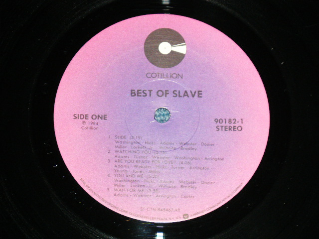 画像: SLAVE - BEST OF SLAVE (Ex++/Ex+++ )  / 1984 US AMERICA  ORIGINAL "PROMO"  Used LP  