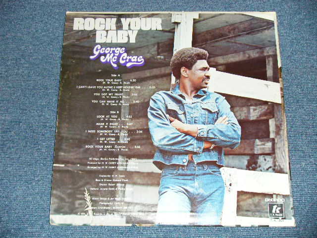 画像: GEORGE Mc CRAE -ROCK YOUR BABY  ( Ex+/Ex+ Looks:Ex++)  / 1974 US AMERICA ORIGINAL Used LP