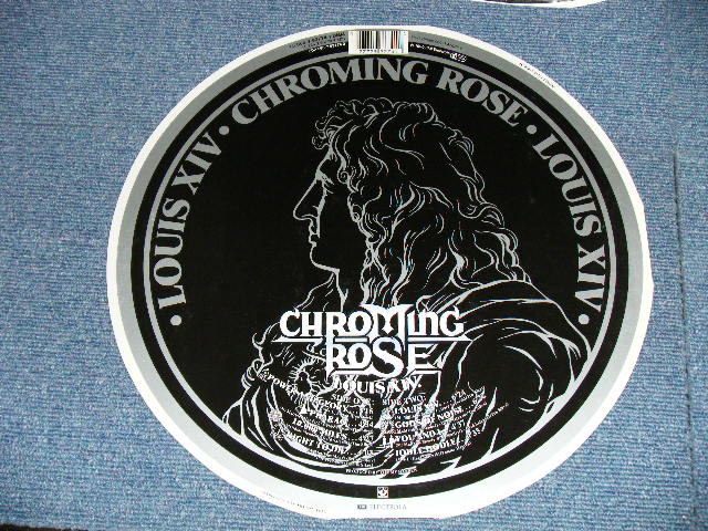 画像: CHROMING ROSE - LOUIS XIV  ( Ex+++/Ex+++)   / 1990 GERMAN GERMANY ORIGINAL "ROUND COVER"   Used  LP