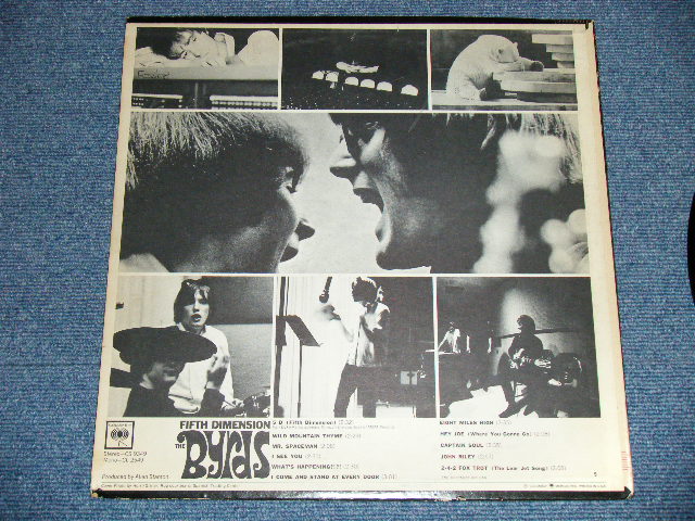 画像: THE BYRDS - FIFTH DIMENSION ( Matrix # A: 1G / B: 1B) ( Ex++/Ex+++ ) /1966 US AMERICA ORIGINAL "360 SOUND Label" MONO Used LP 