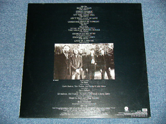 画像: THE BAND - ISLANDS ( Ex+/MINT-) / 1977 US AMERICA ORIGINAL "ORANGE Label" 1st Press "CAPITOL logo on BOTTOM LABEL" Used LP 