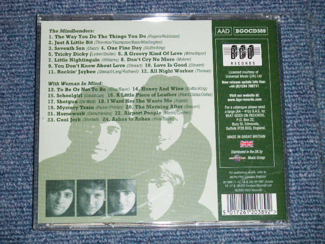 画像: The MINDBENDERS - The MINDBENDERS  + WITH WOMAN IN MIND  ( 2 in 1 )  (MINT/MINT) / 2002 UK ENGLAND ORIGINAL Used CD 