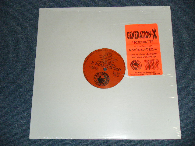 画像1: GENERATION X - TOXIC WASTE  ( SEALED )  / 1995 US AMERICA ORIGINAL "Brand New SEALED" 12" 