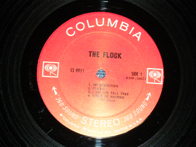 画像: THE FLOCK -THE FLOCK ( Ex/Ex++) / 1969 US AMERICA ORIGINAL "360 Sound  Label"  Used LP 