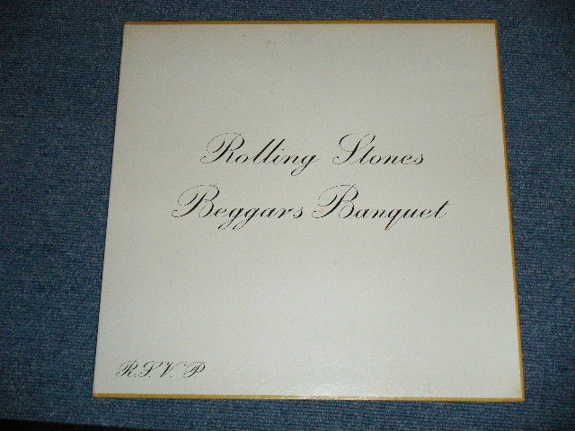 画像: ROLLING STONES -  BEGGARS BANQUET (Ex+++/Ex+++)  /  Late 1970's US AMERICA REISSUE   ”2nd Press BACK Cover" Used LP