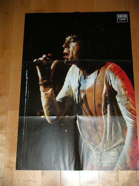 画像: THE ROLLING STONES -ROLLING STONES : Debut Album : With POSTER (Ex+++/MINT) / Late 1970's WEST GERMANY GERMAN  Reissue Used LP 