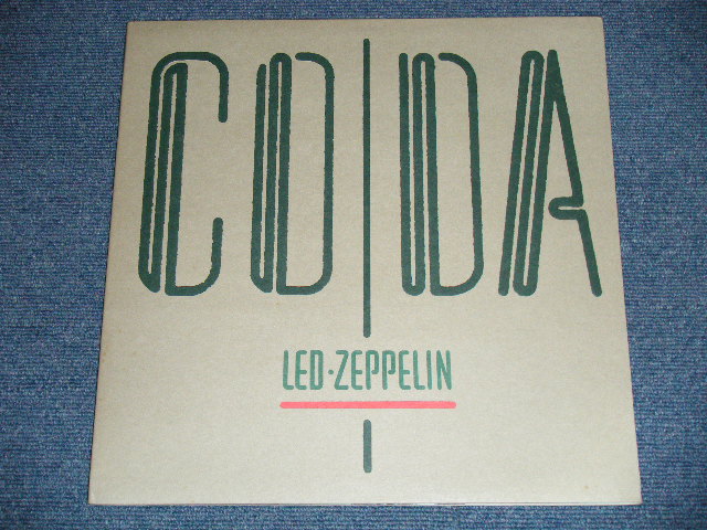 画像: LED ZEPPELIN - CODA ( Matrix # A) ST-SS 825101-C B17458  △3180(5) / B) ST-SS 825101-C B17459-C  △3180-X(5) ) ( MINT/MINT )  / 1982 US AMERICA  ORIGINAL Used LP With ORIGINAL INNER SLEEVE   