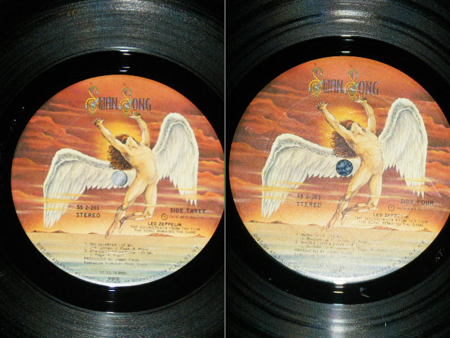 画像: LED ZEPPELIN - THE SONG REMAIL THE SAME  ( Matrix # A:F/B:G/C:G/D:F ) ( Ex++/Ex+++ Side-2-1:Ex++)  / 1976 US AMERICA  ORIGINAL Used 2-LP With Booklet & ORIGINAL INNER SLEEVE   