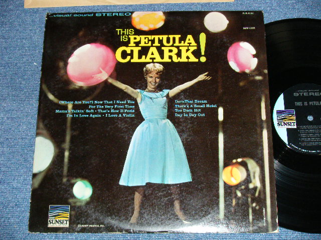 画像1: PETULA CLARK - THIS IS PETULA CLARK (Ex-/Ex+++)   / 1965 US AMERICA ORIGINAL Stereo Used LP