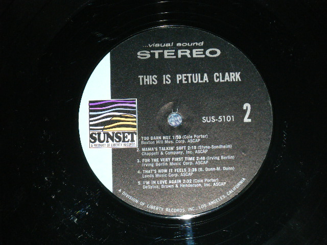 画像: PETULA CLARK - THIS IS PETULA CLARK (Ex-/Ex+++)   / 1965 US AMERICA ORIGINAL Stereo Used LP