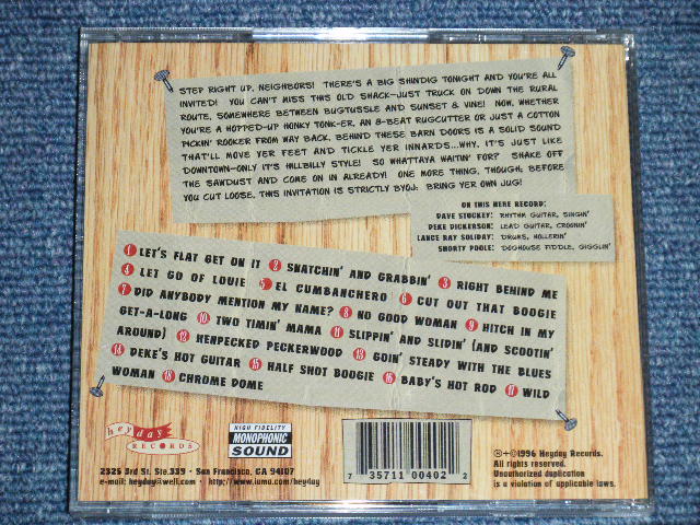 画像: The DAVE and DEREK COMBO - HOLLYWOOD BARN DANCE ( MINT/MINT) / 1996 US AMERICA Used CD 