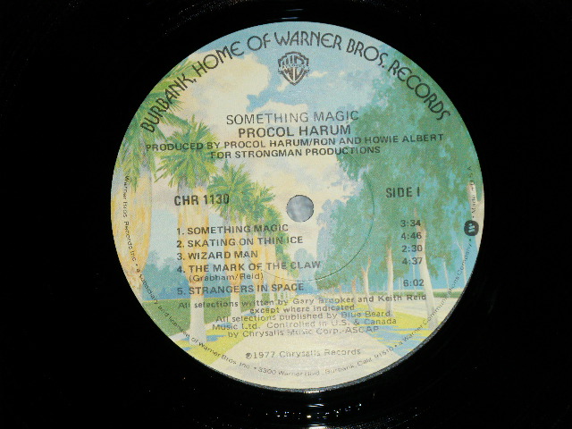 画像: PROCOL HARUM - SOMETHING MAGIC  (Ex++/MINT-) / 1977 US AMERICA  ORIGINAL Used LP