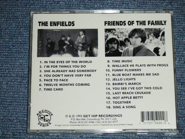 画像: The ENFIELDS/FRIENDS OF THE FAMILY - THE SONG OF TED MUNDA ( MINT-/MINT)  / 1993 US AMERICA  ORIGINAL   Used CD 