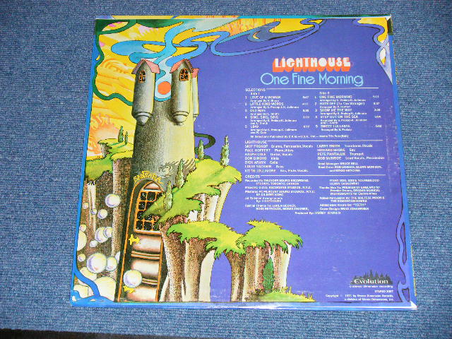 画像: LIGHTHOUSE - ONE FINE MORNING (Ex+++/MINT-) / 1971 US AMERICA ORIGINAL Used LP