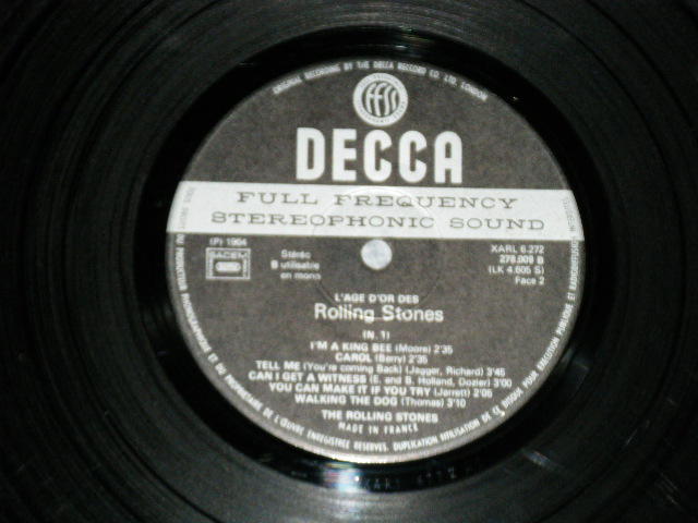 画像: ROLLING STONES - VOL.1  CAROL  ( Ex++/Ex+ ) / 1978? FRANCE Used LP 