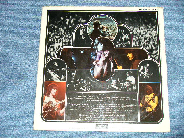 画像: ROLLING STONES - GET YER YA-YA'S OUT ( Matrix # 1W/1W ) ( Ex+/Ex+ Looks: Ex-) / 1970 UK ENGLAND ORIGINAL  Used LP 