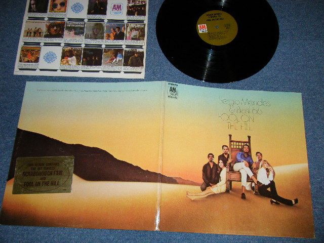 画像1: SERGIO MENDES & BRASIL '66 -  FOOL ON THE HILL   (Matrix # :  CSG 4219-14/   CSG 4220-13 ) ( Ex+++/MINT-)  / 1968 US AMERICA Original Stereo "BROWN LABEL"  Used LP 