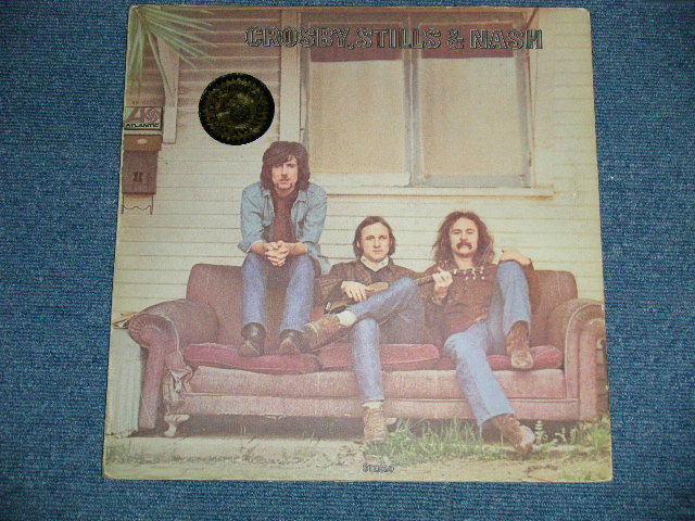 画像: CS&N / CROSBY, STILLS & NASH - CROSBY, STILLS & NASH : with SONG SHEET  ( Matrix #A)ST-A-691575-BB LW AT MR △13395 (2) RG B)ST-A-691576-RE-MO BB MR LW AT △13395-x RG) "MO/MONARCH Press in L.A. in CA"  "RG/ROB GENELL Master "( Ex+/Ex+++ Looks:Ex++)  / 1969 US AMERICA ORIGINAL "TEXTURED Cover"  1st Press Label "1841 BROADWAY at Bottom Label"  Used LP 