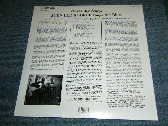 JOHN LEE HOOKER - THAT'S MY STORY : SINGS THE BLUES ( SEALED) / US