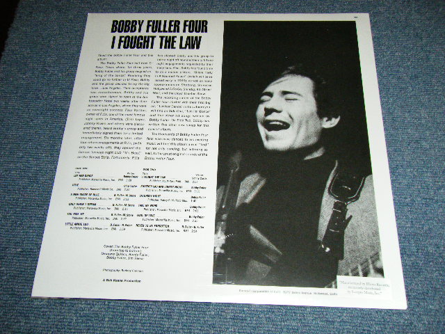 画像: The BOBBY FULLER FOUR - I FOUGHT THE LAW  (SEALED)   / MUSTANG  MS-901