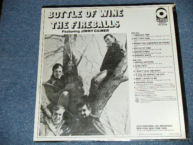 画像: THE FIREBALLS - BOTTOLE OF WINE ( MINT-/MINT-)  / 1965 US AMERICA Original Stereo "PURPLE & BROWN LABEL"  Used LP 