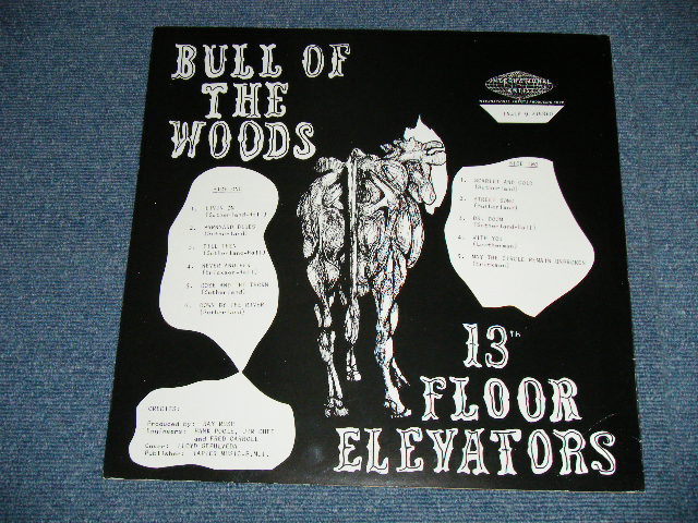 画像: 13TH FLOOR ELEVATORS  -  BULL OF THE WOODS (NEW )   /   REISSUE "Brand New"  LP 