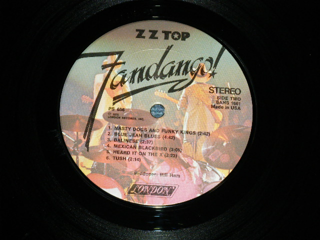 画像: ZZ TOP -  FANDANGO  (Ex/Ex++ Looks:Ex+)  / 1975 US AMERICA ORIGINAL Used LP