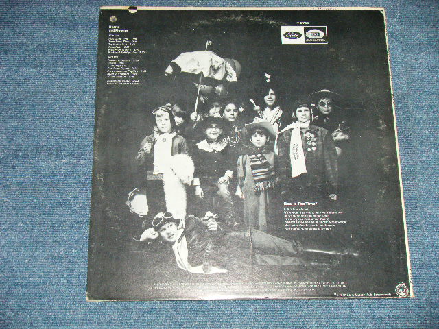 画像: HEART and FLOWERS - NOW IS THE TIME FOR  ( Ex/Ex+++ )   / 1967 US AMERICA ORIGINAL 1st Press "BLACK with RAINBOW & CAPITOL Logo on Top Label" MONO Used  LP