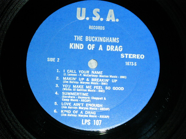 画像: The BUCKINGHAMS - KIND OF A DRAG ( Ex/Ex+++ Looks:Ex+++    / 1967 US AMERICA ORIGINAL STEREO Used  LP