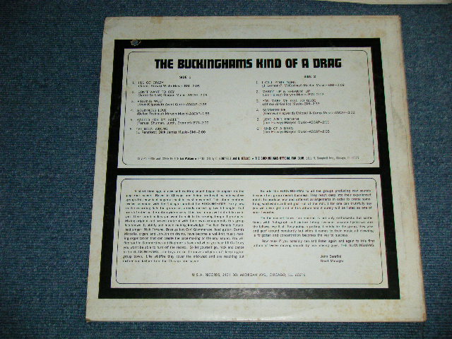 画像: The BUCKINGHAMS - KIND OF A DRAG ( Ex/Ex+++ Looks:Ex+++    / 1967 US AMERICA ORIGINAL STEREO Used  LP