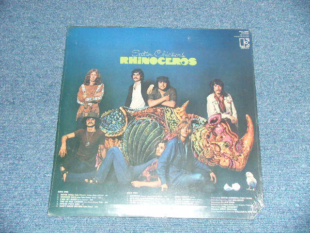 画像: RHINOCEROS (with ALAN GERBER) - SATIN CHIKENS (SEALED) / 1969 US ORIGINAL "Brand New SEALED" LP 