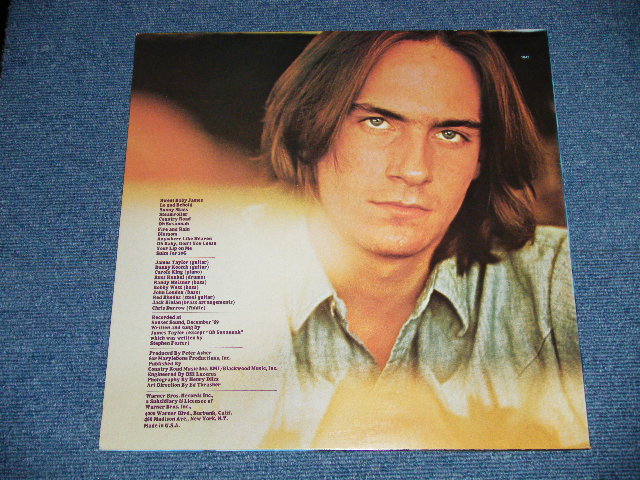 画像: JAMES TAYLOR - SWEET BABY JAMES   "TITLE Credit" on Front Cover  (Matrix # WS-1-1843 WW5 SP-01 / WS-2-1843 WW6 SP-1-3  )  ( Ex+++/MINT-) / 1978 VERSION US AMERICA "3rd Press Label"  Used  LP