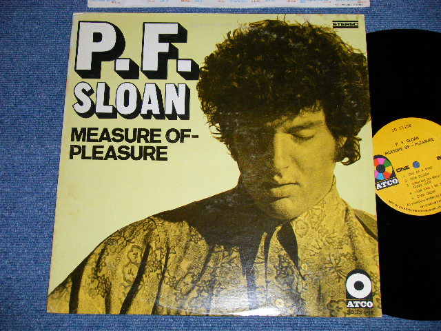 画像1: P.F.SLOAN - MEASURE OF PLEASURE ( Ex++/Ex+++)  / 1968 US AMERICA ORIGINAL "1841 BROADWAY at Bottom Label"　STEREO Used LP 