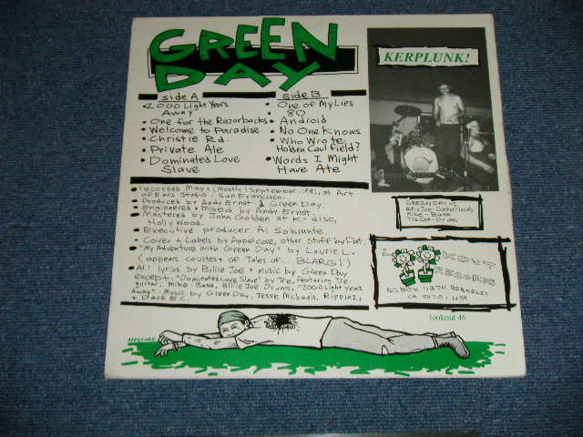 GREEN DAY - KERPLUNK! ( Ex+/Ex++ Looks:Ex) / 1992 US AMERICA 