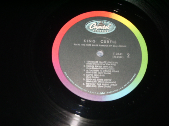 KING CURTIS - PLAYS THE HITS MADE FAMOUS BY SAM COOKE / 1965 US ...
