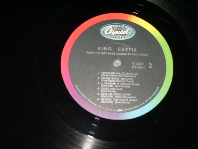 画像: KING CURTIS - PLAYS THE HITS MADE FAMOUS BY SAM COOKE / 1965 US ORIGINAL Promo Hole Mono LP 