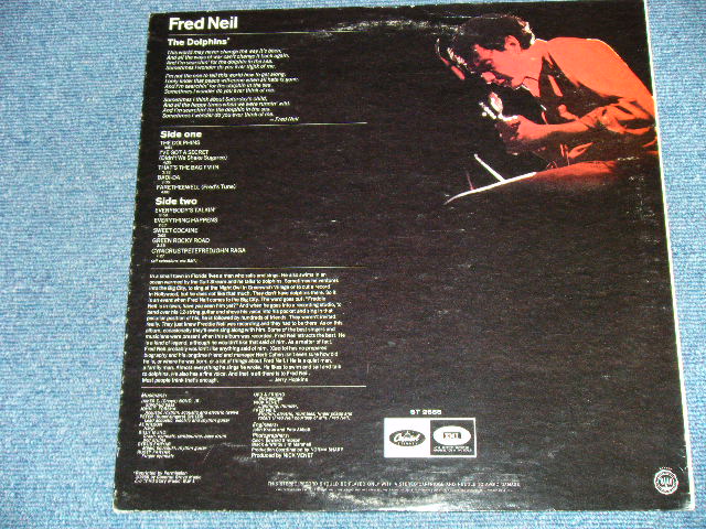 画像: FRED NEIL - FRED NEIL( with EVERYBODY TALKIN')  (Ex+/Ex+++ ) /  1966 US AMERICA ORIGINAL 1st Press "COLOR PHOTO on BACK COVER"  STEREO Used LP 